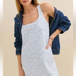 Reformation Hamley Linen Dress